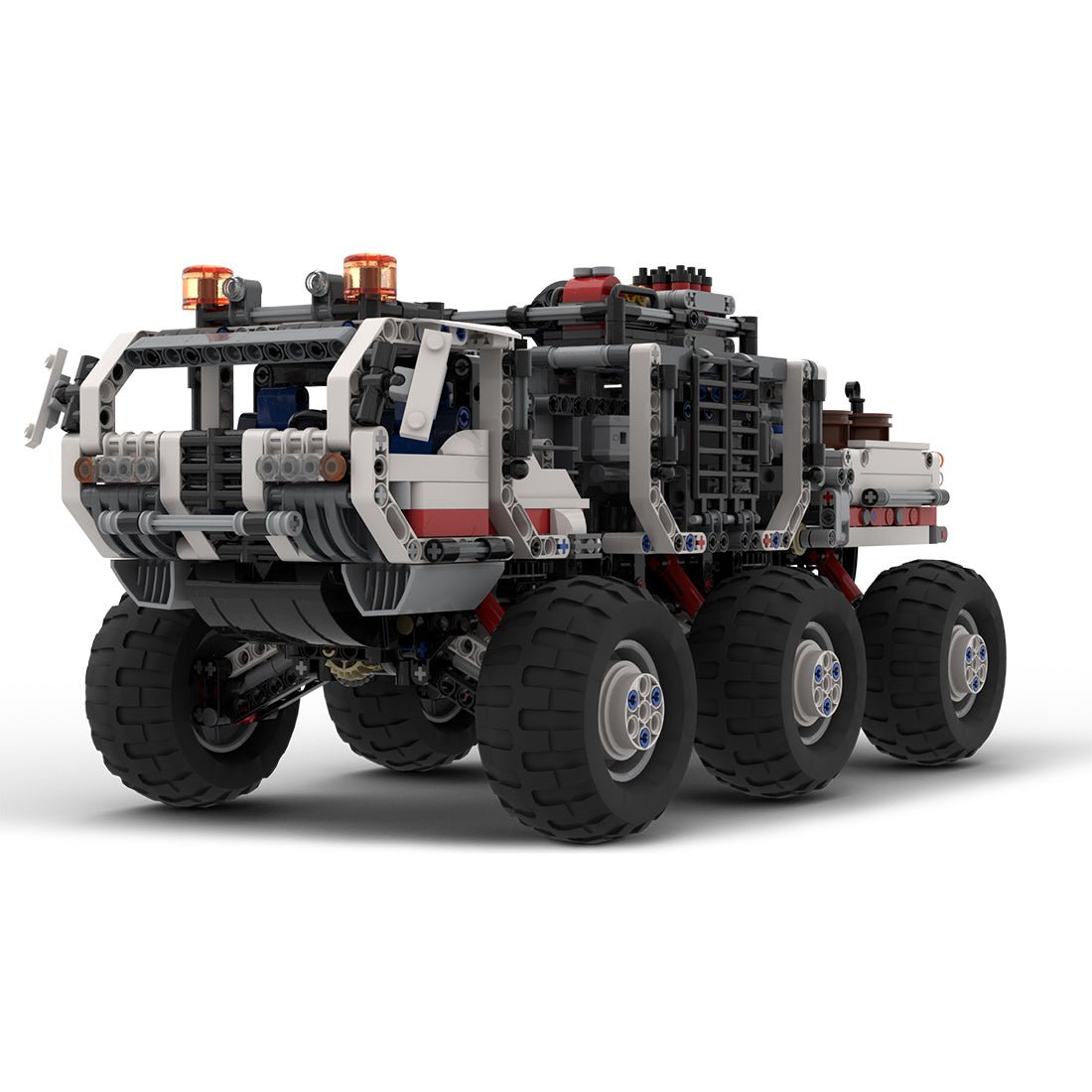 MOC - 31195 Martian Rover Klemmbausteine - LesDiy - Klemmbausteine