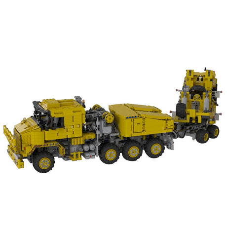 MOC - 34732 Schwerlasttransporter mit Aufhängungsmodell - LesDiy - Klemmbausteine