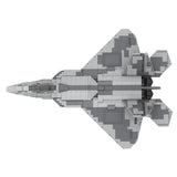 MOC - 35918 F - 22 RAPTOR | 1:34 Minifig Scale | Lockheed Martin (v2) Klemmbausteine - LesDiy - Klemmbausteine