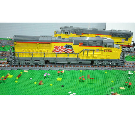 MOC - 36031 Union Pacific ES44AC Klemmbausteine - LesDiy - Klemmbausteine
