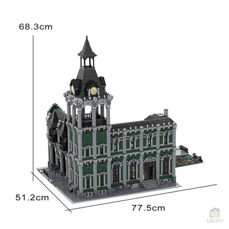 MOC - 37719 Modular Bahnhof - LesDiy - Klemmbausteine