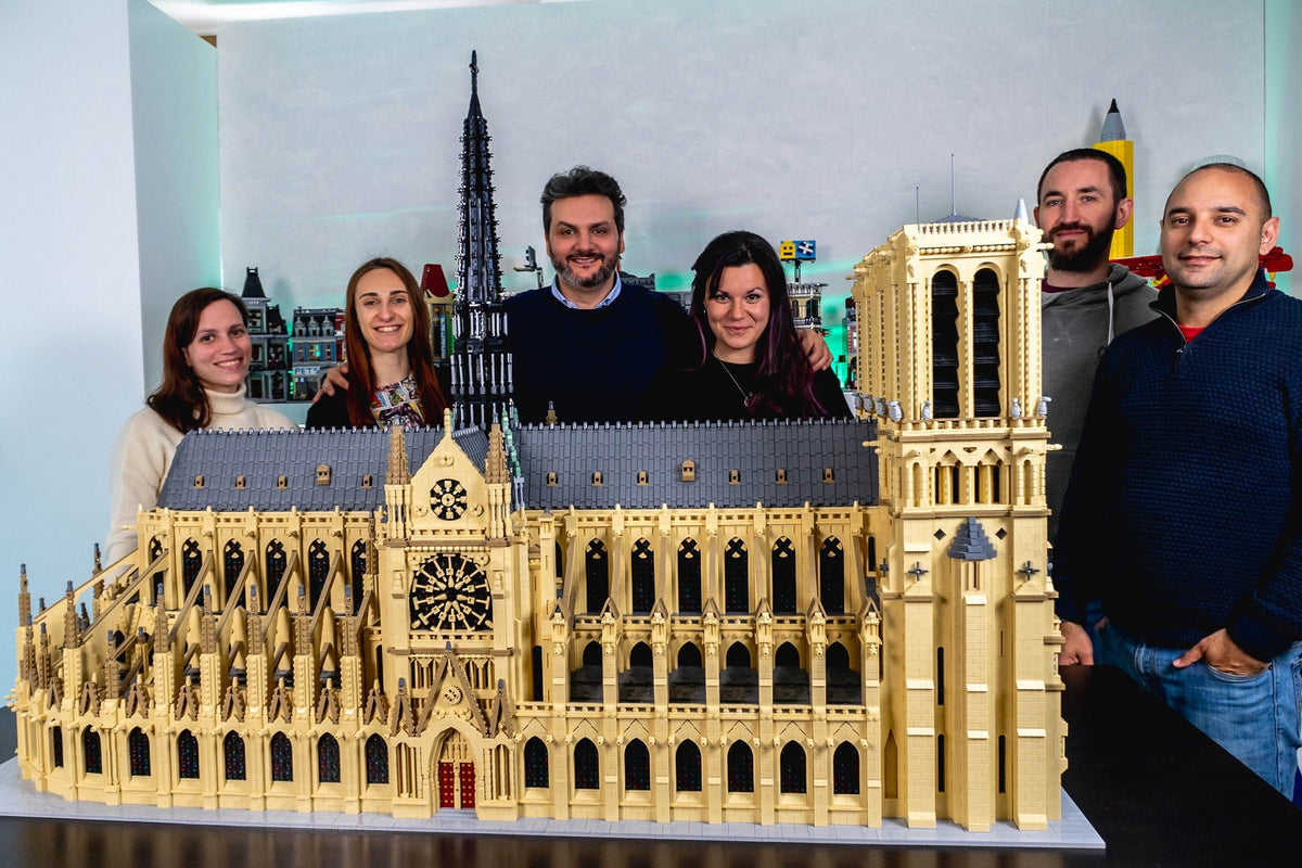 MOC - 43974 Notre Dame de Paris Klemmbausteine - LesDiy - Klemmbausteine