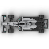 MOC - 44146 Mercedes F1 W10 1:8 Scale Klemmbausteine - LesDiy - Klemmbausteine