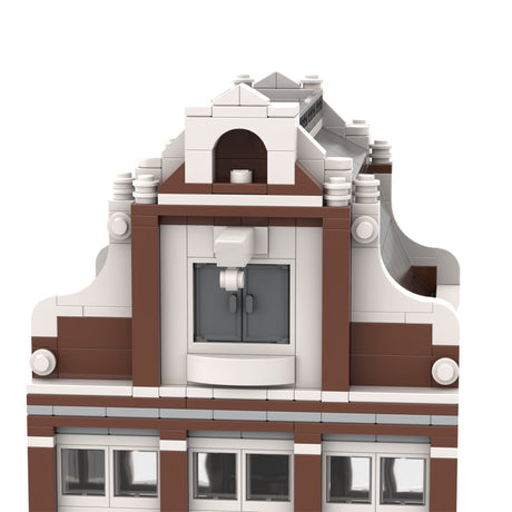 MOC - 46108 Amsterdam Canal House Nr 1 Klemmbausteine - LesDiy - Klemmbausteine