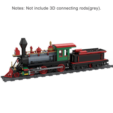 MOC - 48524 Grizzly Flats Loco Klemmbausteine - LesDiy - Klemmbausteine