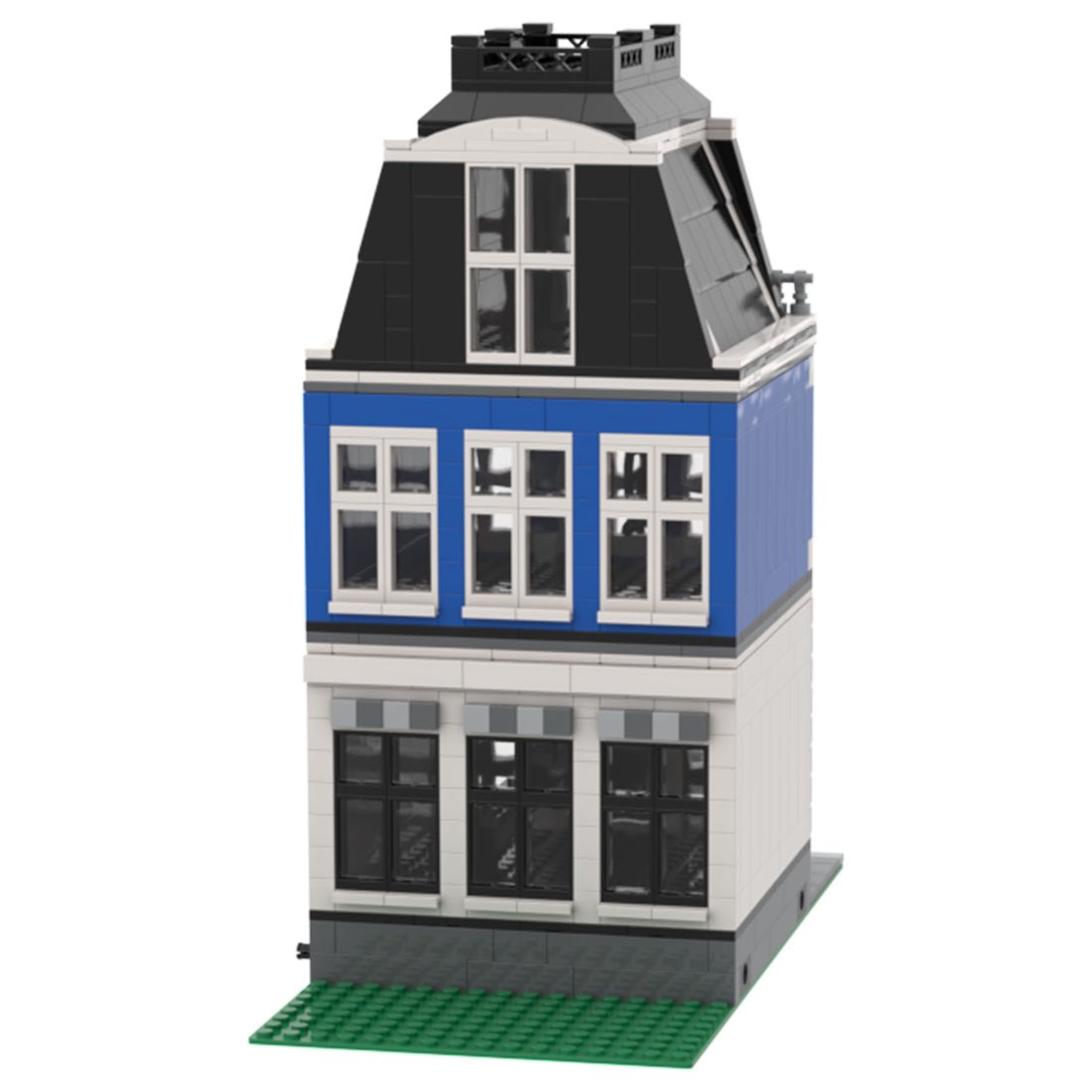 MOC - 48777 Amsterdam - MINI Canal House Nr 3(2 level) Klemmbausteine - LesDiy - Klemmbausteine