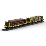 MOC - 49271 Lumber Car Carriage Klemmbausteine - LesDiy - Klemmbausteine