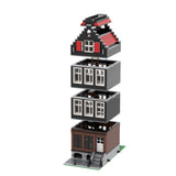 MOC - 51061 Modular Building m - Amsterdam Canal House Nr 4 - LesDiy - Klemmbausteine
