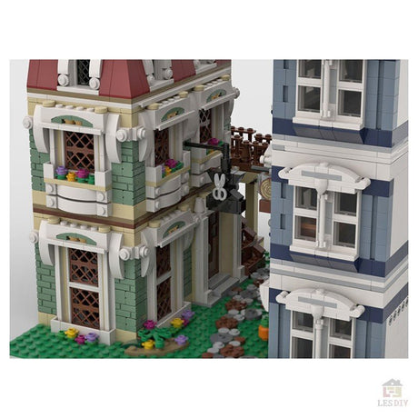 MOC - 53778 Seidenwald Straße - LesDiy - Klemmbausteine