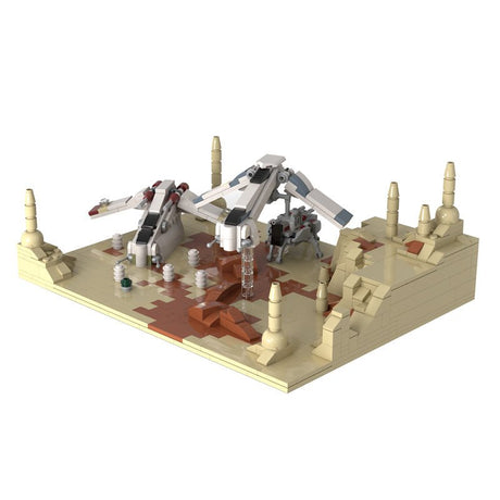 MOC - 54880 Schlacht von Geonosis - LesDiy - Klemmbausteine