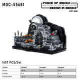 MOC - 55681 Spiral Hill (fobnbc001) | Force of Bricks Klemmbausteine - LesDiy - Klemmbausteine
