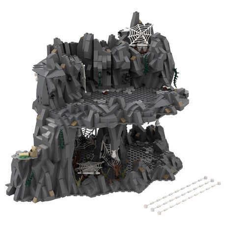 MOC - 55839 Shelob's Lair Klemmbausteine - LesDiy - Klemmbausteine