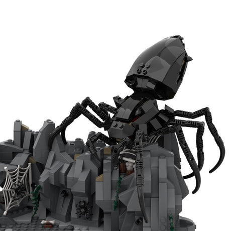 MOC - 55839 Shelob's Lair Klemmbausteine - LesDiy - Klemmbausteine