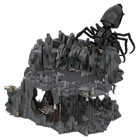 MOC - 55839 Shelob's Lair Klemmbausteine - LesDiy - Klemmbausteine