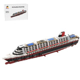 MOC - 55935 MS Poseidon Bausteinboot Klemmbausteine - LesDiy - Klemmbausteine
