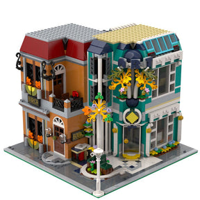 MOC - 56446 Birke Kunst & Antik Ecke Kompatibel mit 10270 - LesDiy - Klemmbausteine