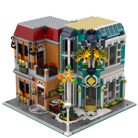 MOC - 56446 Birke Kunst & Antik Ecke Kompatibel mit 10270 - LesDiy - Klemmbausteine