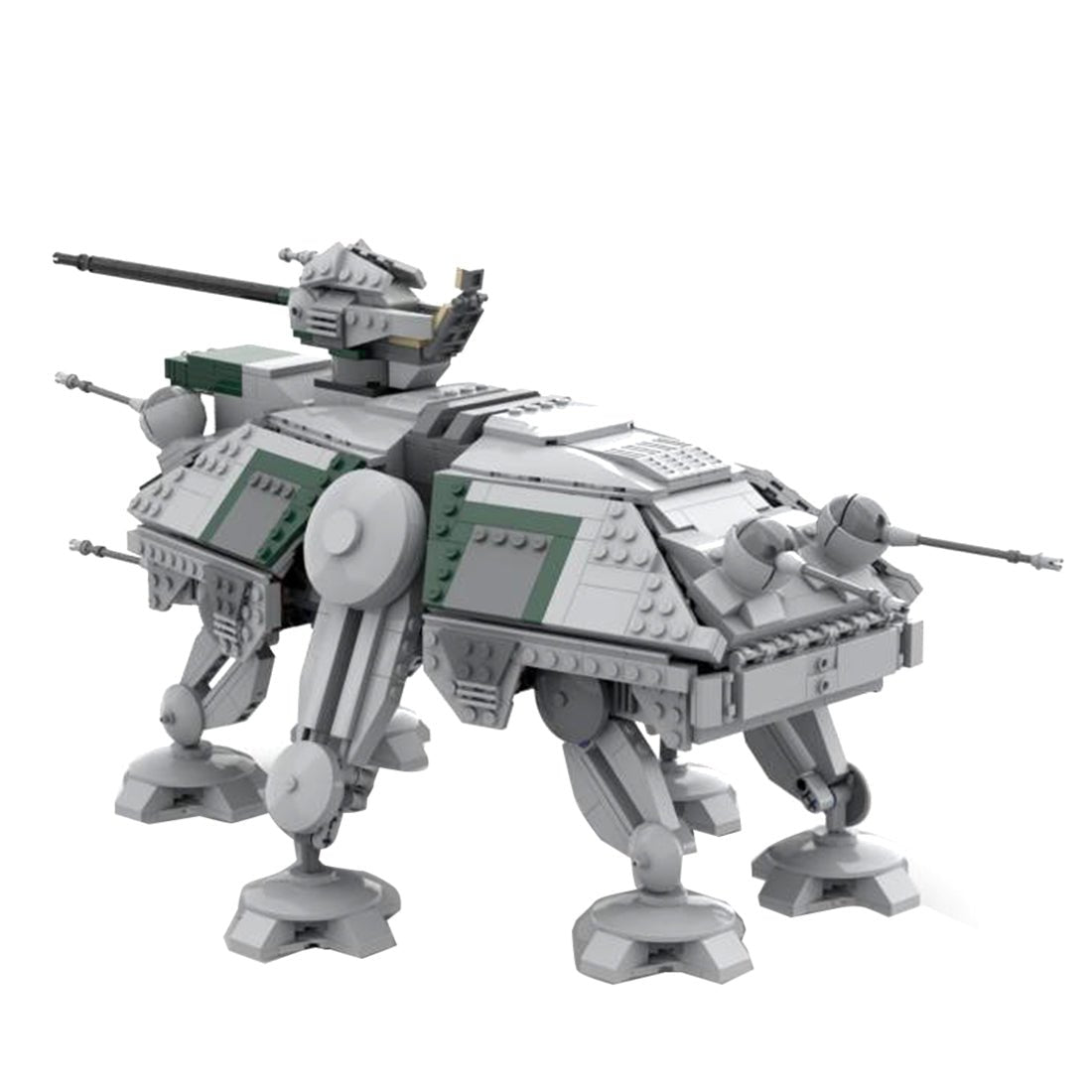 MOC - 57037 AT - TE Raumschiff Klemmbausteine - LesDiy - Klemmbausteine