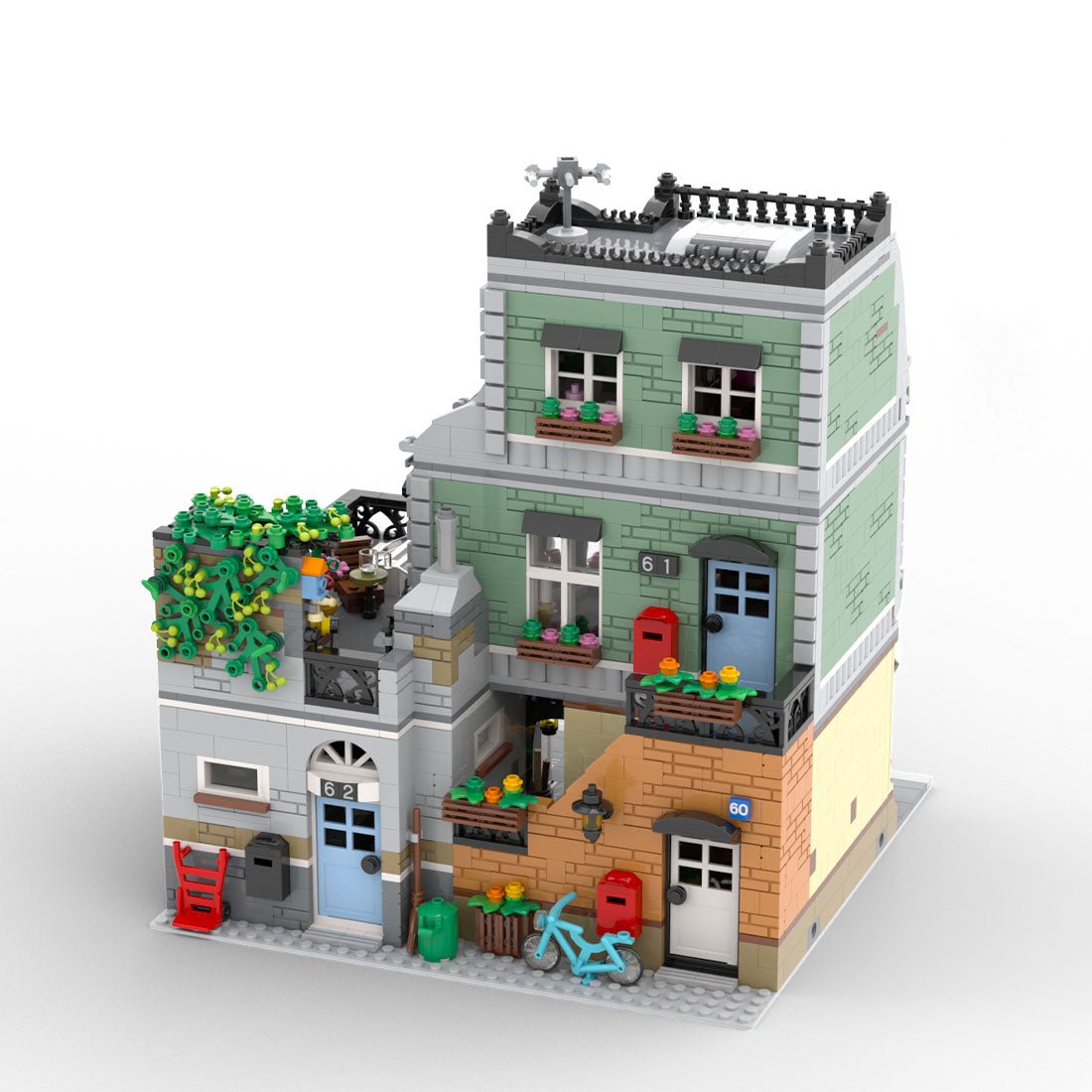 MOC - 59472 Schreinerei Klemmbausteine - LesDiy - Klemmbausteine