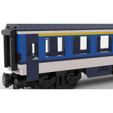MOC - 61486 6wide Static Edition Tschechisches Personenwagenmodell 1. Klasse ohne gedruckte Teile und Figuren - LesDiy - Klemmbausteine