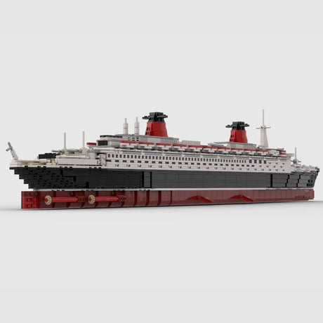 MOC - 62291 SS France Bausteinboot Klemmbausteine - LesDiy - Klemmbausteine
