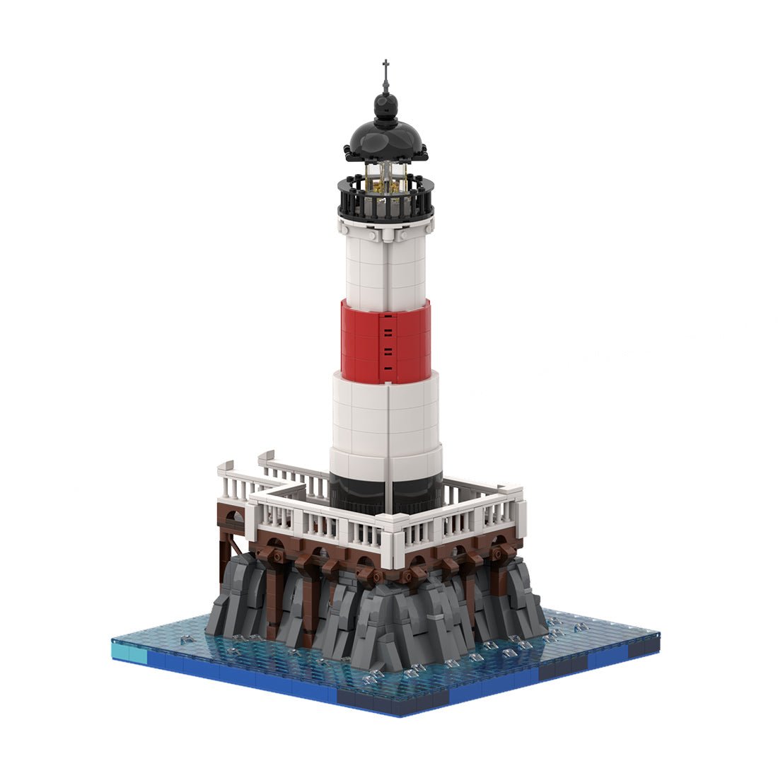 MOC - 63795 Lighthouse Klemmbausteine - LesDiy - Klemmbausteine