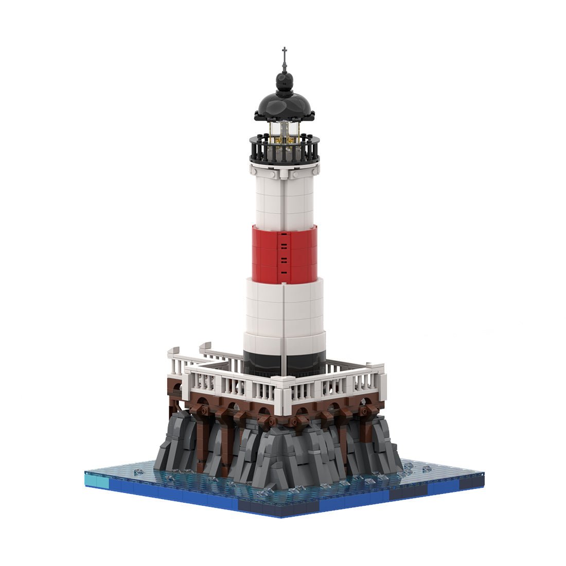 MOC - 63795 Lighthouse Klemmbausteine - LesDiy - Klemmbausteine