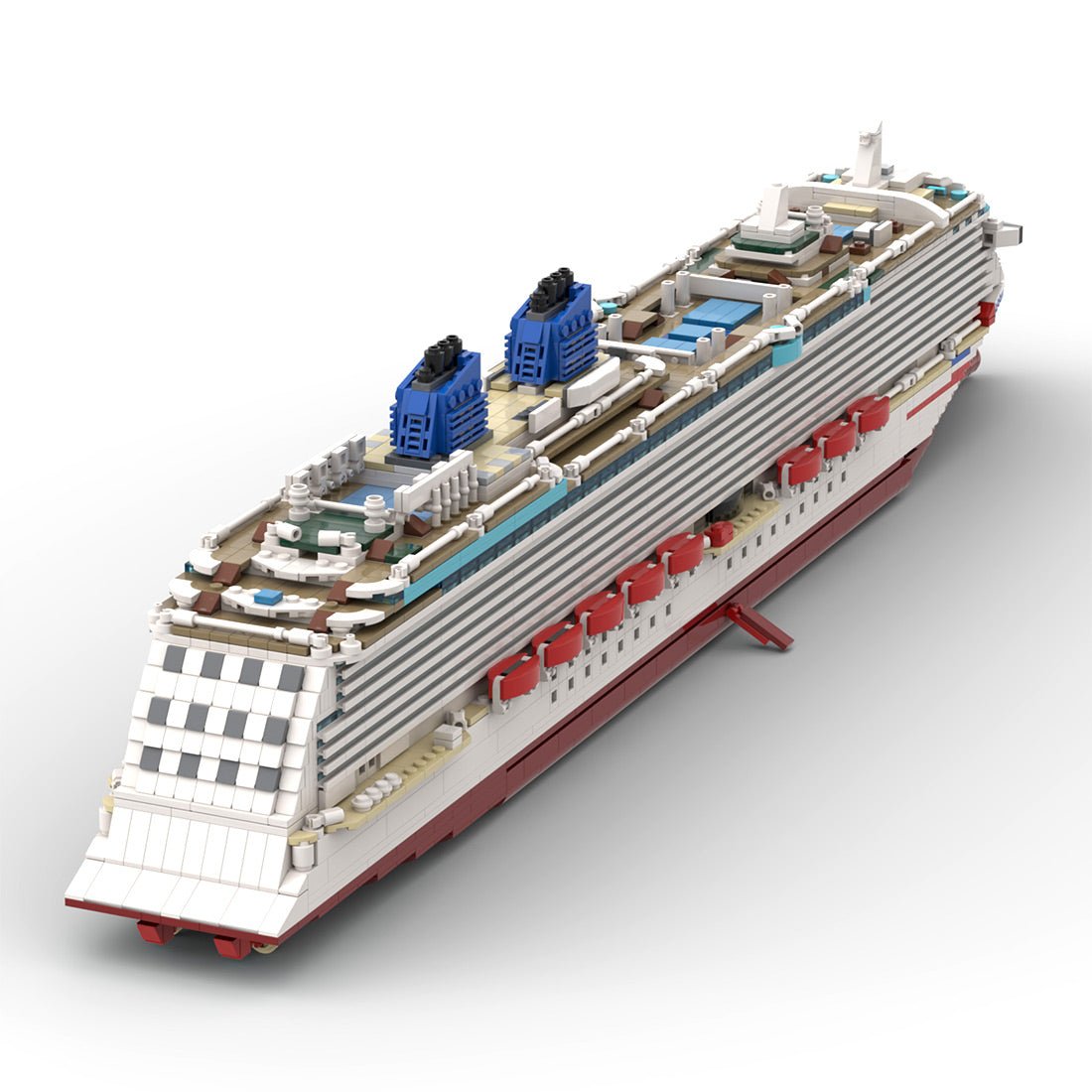 MOC - 65198 MS Britannia Bausteinboot Klemmbausteine - LesDiy - Klemmbausteine