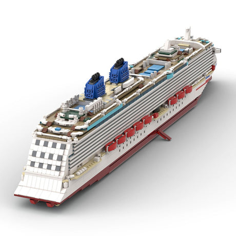 MOC - 65198 MS Britannia Bausteinboot Klemmbausteine - LesDiy - Klemmbausteine