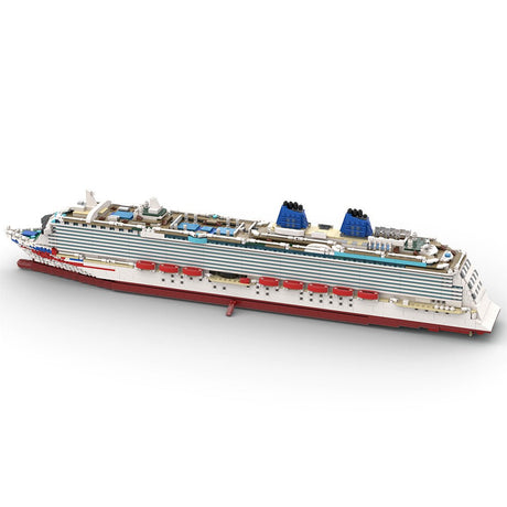MOC - 65198 MS Britannia Bausteinboot Klemmbausteine - LesDiy - Klemmbausteine