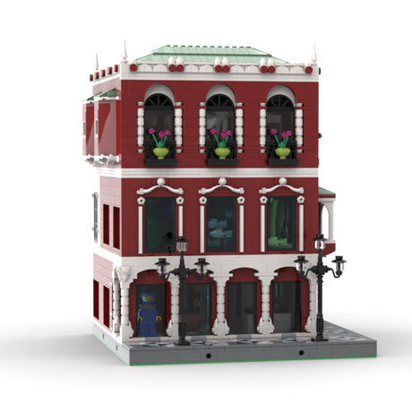 MOC - 65384 iSea Aquarium & Dive Center Palace Venice Klemmbausteine - LesDiy - Klemmbausteine