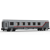 MOC - 67867 6wide Static Edition Schlafwagen RZD ohne bedruckte Teile und Figuren - LesDiy - Klemmbausteine