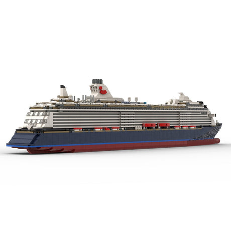 MOC - 68011 Mein Schiff 3 Klemmbausteine - LesDiy - Klemmbausteine