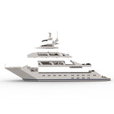 MOC - 69299 Luxury Yacht Model Small Particles - LesDiy - Klemmbausteine