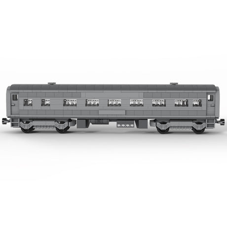 MOC 6wide Santa Fe Passenger Train Carriages - LesDiy - Klemmbausteine
