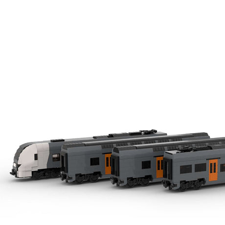 MOC - 74130 RRX - Rhein - Ruhr - Express Klemmbausteine - LesDiy - Klemmbausteine