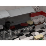 MOC - 74851 Frank's Corner Diner Klemmbausteine - LesDiy - Klemmbausteine