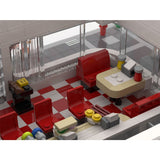 MOC - 74851 Frank's Corner Diner Klemmbausteine - LesDiy - Klemmbausteine