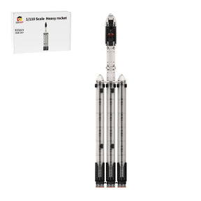 MOC - 75766 SpaceX Falcon Heavy Klemmbausteine - LesDiy - Klemmbausteine