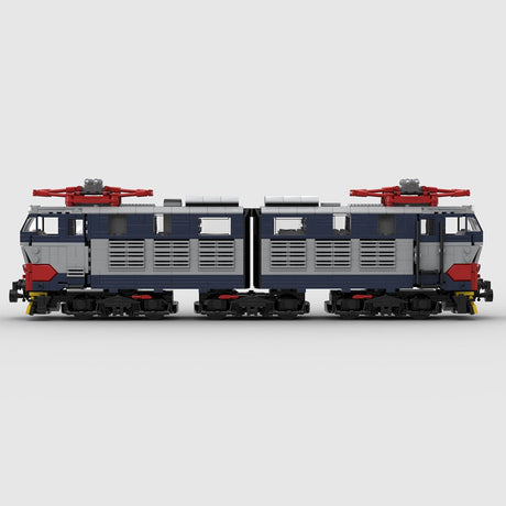 MOC - 77095 FS E656 Klemmbausteine - LesDiy - Klemmbausteine