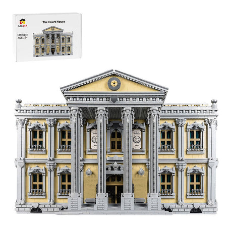 MOC - 77106 Das Gerichtsgebäude (Keine Aufkleber Enthalten) Klemmbausteine - LesDiy - Klemmbausteine