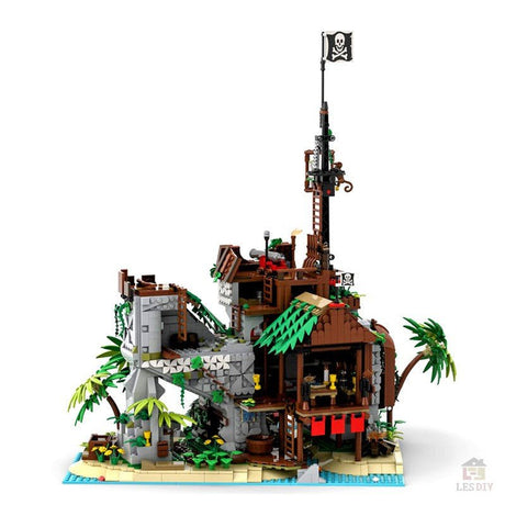 MOC - 77171 Verbotene Insel - LesDiy - Klemmbausteine
