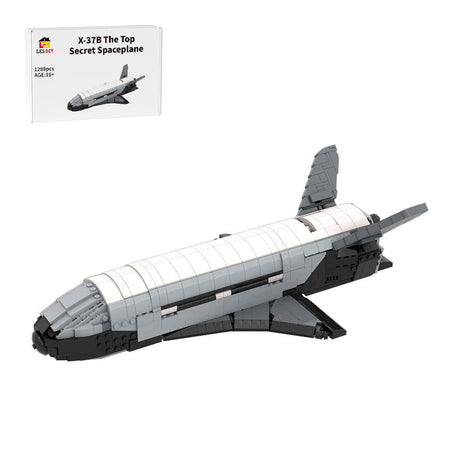 MOC - 77432 X - 37B spaceplane Klemmbausteine - LesDiy - Klemmbausteine