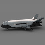 MOC - 77432 X - 37B spaceplane Klemmbausteine - LesDiy - Klemmbausteine