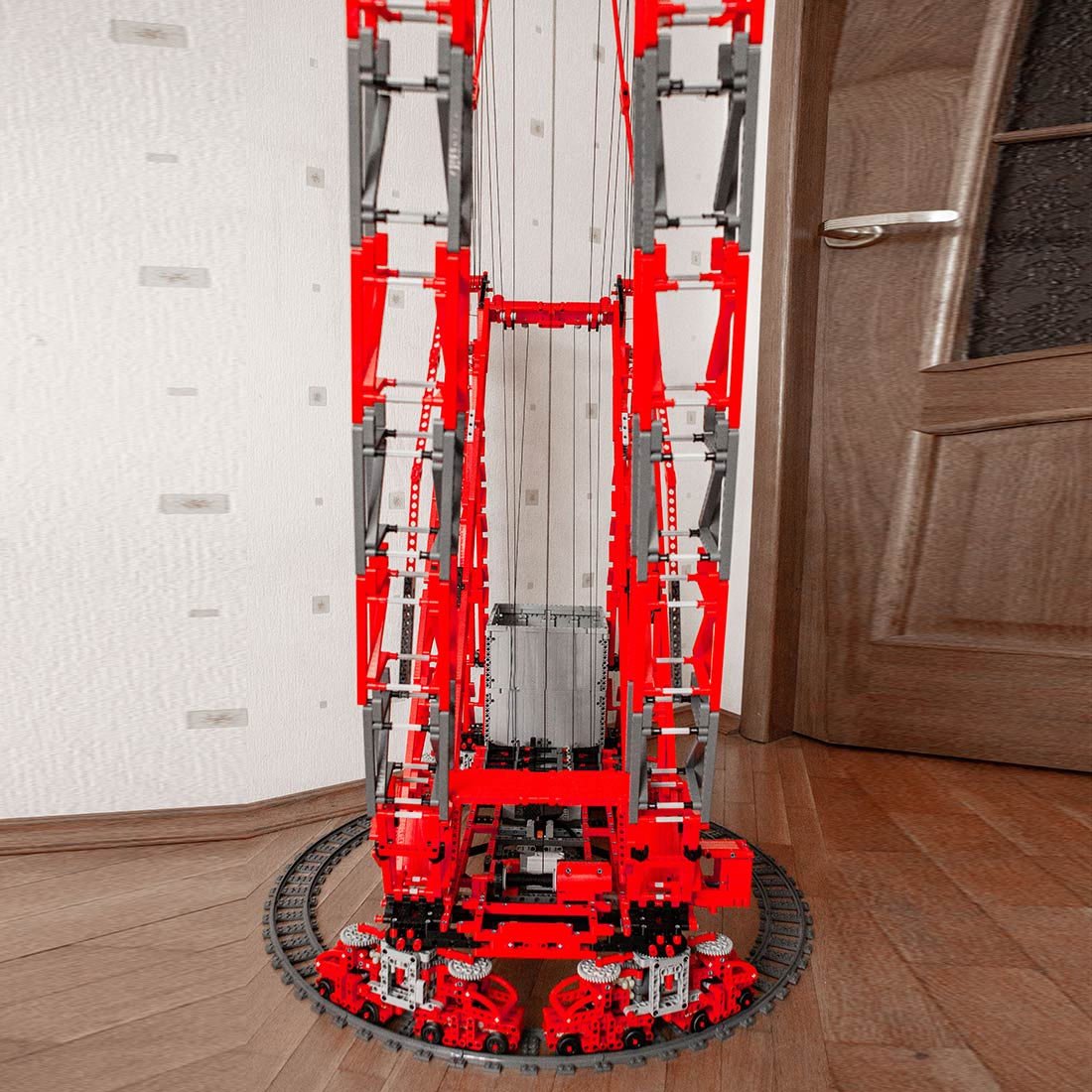 MOC - 77733 Mammoet PTC - 200 - DS Ringkran Klemmbausteine - LesDiy - Klemmbausteine