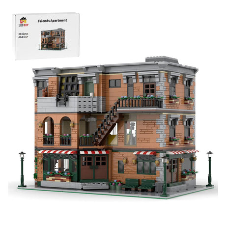 MOC - 79570 Central Perk & Friends Apartment Klemmbausteine - LesDiy - Klemmbausteine