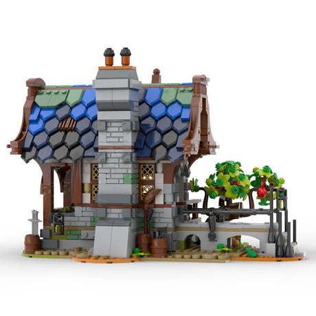MOC - 79655 Mittelalterliches Haus - LesDiy - Klemmbausteine