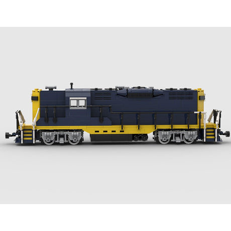 MOC - 79701 Santa Fe GP9 Klemmbausteine - LesDiy - Klemmbausteine