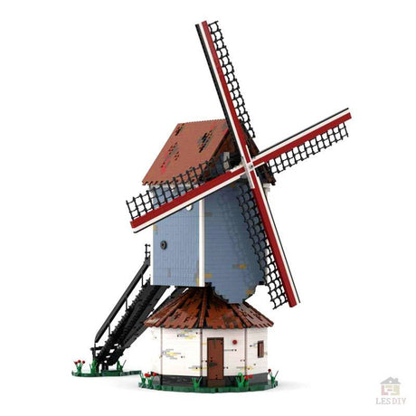 MOC - 79791 Bouwel Windmühle - LesDiy - Klemmbausteine