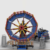 MOC - 80218 Freizeitpark Round - Up Klemmbausteine - LesDiy - Klemmbausteine